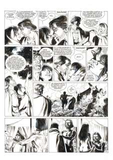 Mitton, Jean-Yves - Original page (p.31) - Quetzalcoatl 6 - La Noche Triste - (2005) | Catawiki