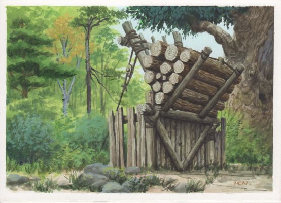 Den Beauvais | Pirate Log Platform Guardians Tcg Fantasy Card Game | TDArt