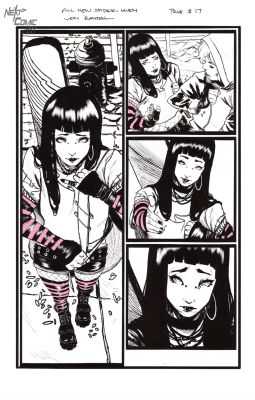 Von Randal | All New Spider-Gwen Ghost Spider Issue 5 Page 17 | Next Comic Art