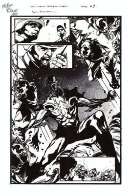 Von Randal | All New Spider-Gwen Ghost Spider Issue 5 Page 7 | Next Comic Art