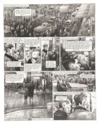 Lot 1409 - [Comics]. Matena, Dick (1943-2026). (De avonden. Vol.4, p.8). | misc / divers