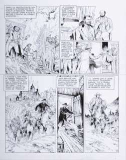 Blanc Dumont, Michel ( 1948 ) | Encre de chine, planche 1 de la jeunesse de Blueberry, Tome… | Stanley’s Auction