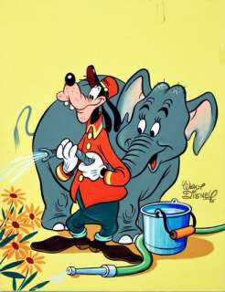 DISNEY (Studios) - Lot 279 - Illustration de couverture du Journal de Mickey n°443...