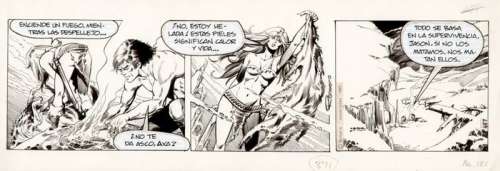 Romero, Enrique Badia - Original strip - Axa - (1980) | Catawiki