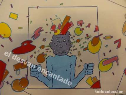 Miguel GALLARDO. Gouache original 32 x 24 ctms.