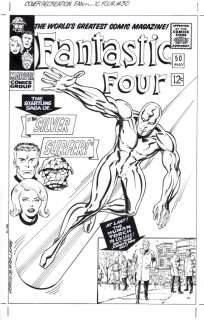 Anthony Castrillo - Fantastic Four #50 Recréation de Couverture