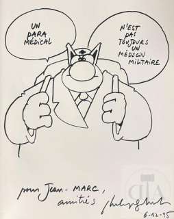 Geluck/Le Chat. Dessin orignal d’un gag inclus dans… | Dagoty