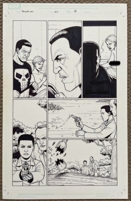 Punisher Max Original Art Steve Dillon X Rated | eBay Europe