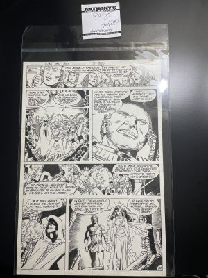 George Perez, Romeo Tanghal - The New Teen Titans #11 P.24 - Queen Hippolyte, Starfire, Raven - 1981