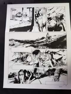 Labiano, Hugues - Planche originale (p.57) - L’Etoile du desert T4 | Catawiki