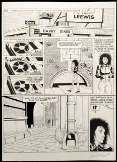 Renaud - Planche originale (p.6) - Jessica Blandy Tome 24 - Les Gardiens | Catawiki