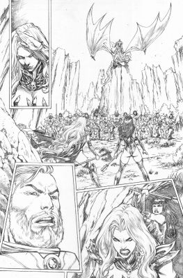 Diego Bernard | Lady Death: Diabolical Harvest Issue 22 Page 31 | ComiConArt