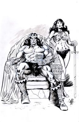 Chris Nye | Kull the Conquerer And Laralei | Catskill Comics