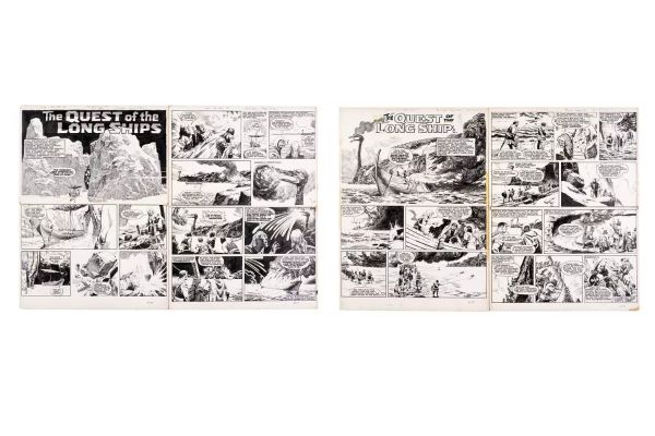 Original artwork for Karl the Viking by Don Lawrence | misc / divers