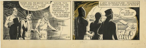 Phil Davis | Mandrake the Magician Issue 11-22-1963 Page Daily | Albert Moy