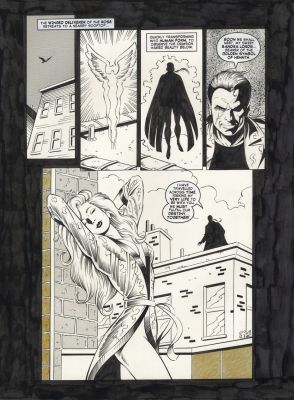 Paul Abrams David Mowry | (1996) Hellina : Hell’s Angel Issue 1 Page 2 | Catskill Comics