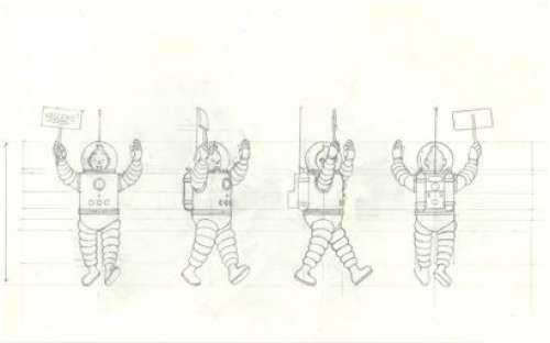 Hergé, Georges Remi Dit (1907-1983) | Studio Hergé, Bob De Moor, 6 dessins crayonnés… | Stanley’s Auction