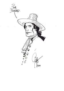 Griffo | Giacomo C. tome 1, dédicace | Galerie OPA