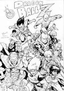 Domenech Sergi - Tribute to Akira Toriyama #3 | Corner4art Auctions
