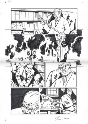 Jacob Phillips | The Peril of the Brutal Dark: an Ezra Cain Mystery Issue 02 Page 09 | Splash Page