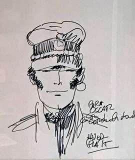 Hugo Pratt | Hugo PRATT (1927- 1995) Corto Maltese Feutre… | Sadde