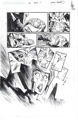 Jason Howard | Transformers (2023 Image) Issue 32 Page 11 | Splash Page