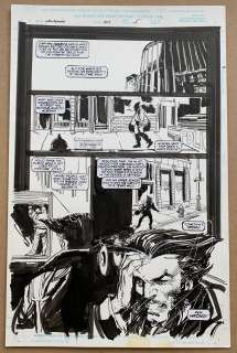 WOLVERINE #124 (1998) - ORIGINAL ARTWORK - DENYS COWAN (Artist) & BILL SIENKIEWICZ (Inker) - Page | Excalibur Auctions