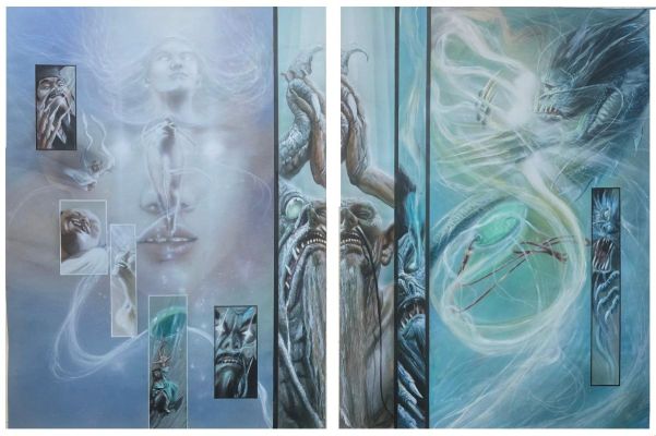 Civiello Emmanuel | Double planche originale 178 et 179 de la Dynastie des Dragons Tome 3 | Galerie Napoléon