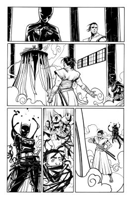 Juan Castro | Batgirl Issue 19 Page 11 | ComiConArt