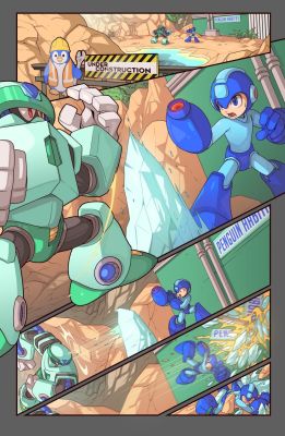 Edwin Huang | Mega Man Fcbd Page 09 Issue Fcbd Page 09 | Comic Art House