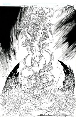 Joe Weems V, Marc Silvestri - Witchblade 93 Cover 92 Pinup And Poster Art