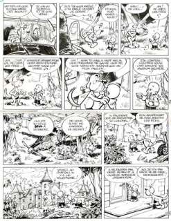 Derib | Attila au ChÃ¢teau, planche originale Ã  l’encre de… | Septimus