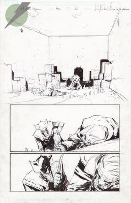 Filipe Andrade | Old Man Logan Issue 20 Page 20 | Felix Comic Art