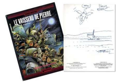 Bilal, Enki | Le vaisseau de pierre Album en édition originale enrichi... | Cornette de St Cyr