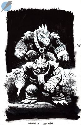 James Harren | Head Lopper Issue 1 Page Cover | Felix Comic Art