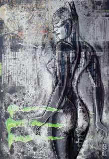 Original Artwork By Chris Duncan - CAT WOMAN on Monster Can - 2018 | Catawiki