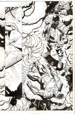 James Pascoe, Roger Robinson | Weapon X #21 P 6 Splash (Weapon X Wins the Fight!) | Romitaman
