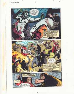 Doug Hazlewood, John Kalisz, Michael Lark | All Star Comics #1 P.10 Color Guide Art - Zatara And Spectre - 1999 | Anthony’s Comic Book Art