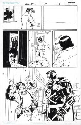 Matt Gaudio | Black Terror Issue 01 Page 10 | Splash Page
