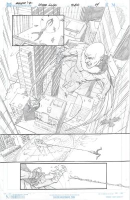 Matt Gaudio | Spider-Gwen Page 04 | Splash Page