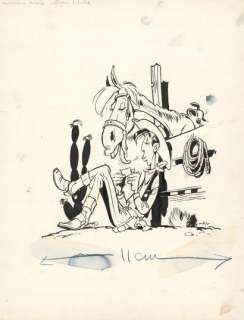 MORRIS (1923-2001) - lot 68 - Lucky Luke