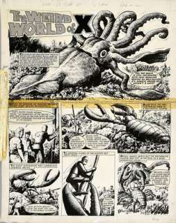 KEARON, Ted (Xxe) - Lot 147 - ARCHIE LE ROBOT. Encre de Chine sur papier pour la...