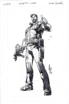 Jason Howard | Gi Joe (Image) Cover Issue 04 Page Cover 2Nd Print A | Splash Page