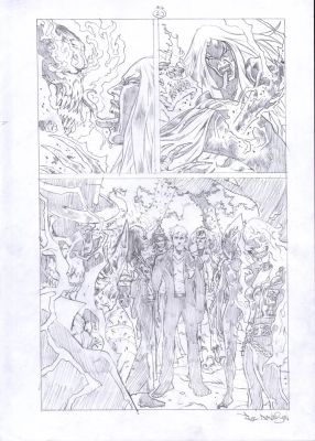 Paul Davidson – Ghost Rider – Spirits of Violence 4p20 | Berserker Art