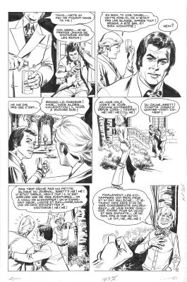 Marcello Rafael Carlo | Planche originale 11 AMICALEMENT VOTRE histoire courte - Le roi de la moutarde - | Galerie Napoléon