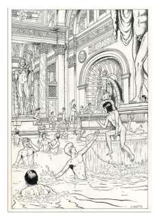 Martin | JACQUES MARTIN ALIX Portfolio Scènes de la vie antique,... | Daniel Maghen Enchères