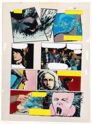 Christie Scheele Bill Sienkiewicz | (1985) Marvel Super Special - Dune Movie Adaptation Issue 36 Page 40 | Catskill Comics