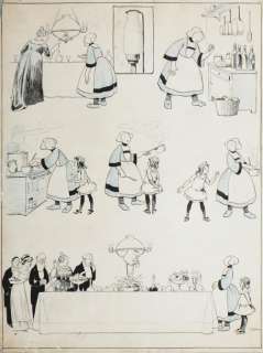 Pinchon. (Emile-Joseph Porphyre. 1871-1953) | PINCHON. Â«BécassineÂ». Encre de Chine et crayon… | Tessier Sarrou