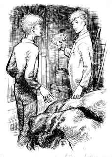 Joubert. Pierre. (1910-2002) | JOUBERT. Pierre. Â«Signe de PisteÂ». Encre de Chine sur papier pour l’il | Tessier Sarrou