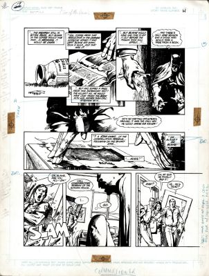 Jerry Bingham | Batman: Son of the Demon Graphic Novel P 21 (Famous Story & Batman Page!) Large Art - 1987 | Romitaman